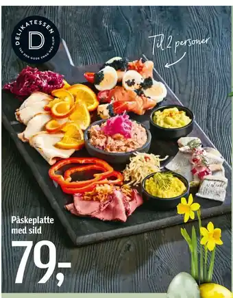 Føtex Påskeplatte med sild tilbud