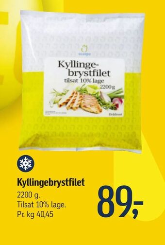 Føtex Kyllingebrystfilet tilbud