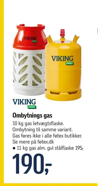 Føtex Ombytnings gas tilbud