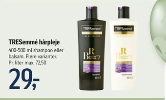 Føtex TRESemmé hårpleje tilbud