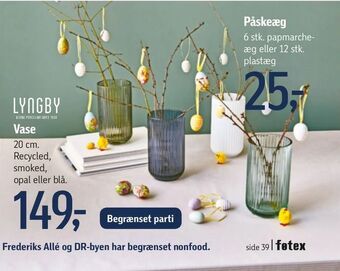 Føtex Vase tilbud