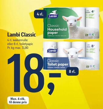 Føtex Lambi Classic tilbud