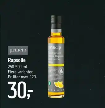 Rapsolie