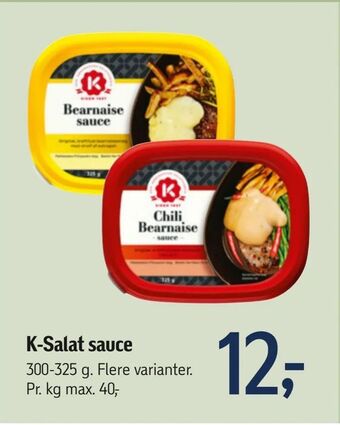 Føtex K-Salat sauce tilbud