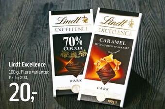 Føtex Lindt Excellence tilbud