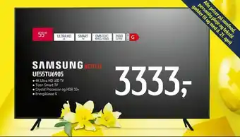 Føtex Samsung Ue55tu6905 tilbud