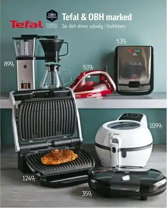 Føtex Tefal & OBH marked tilbud