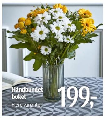 Føtex Håndbundet buket tilbud