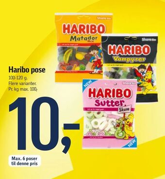 Haribo pose