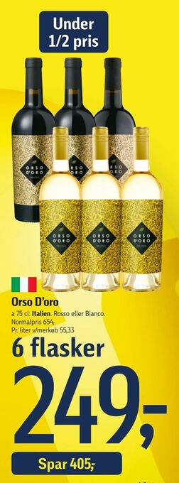 Føtex Orso D'oro tilbud