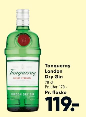 Bilka Tanqueray London Dry Gin tilbud