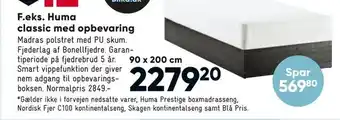 Bilka Huma classic med opbevaring tilbud