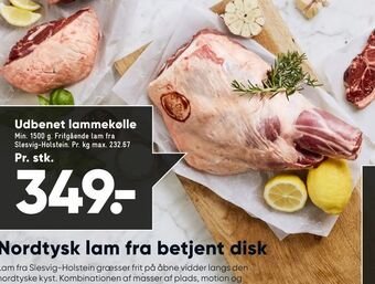 Bilka Udbenet lammekølle tilbud