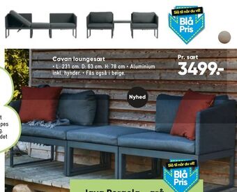 Bilka Cavan loungesæt tilbud