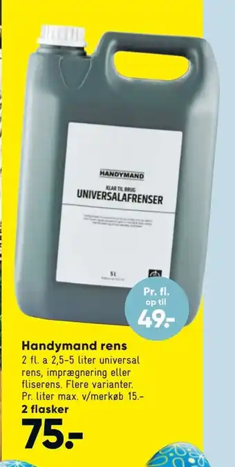 Bilka Handymand rens tilbud