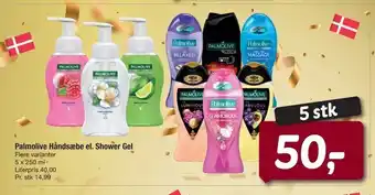 Fakta Tyskland Palmolive Håndsæbe el. Shower Gel tilbud
