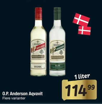 Fakta Tyskland O.P. Anderson Aqvavit tilbud
