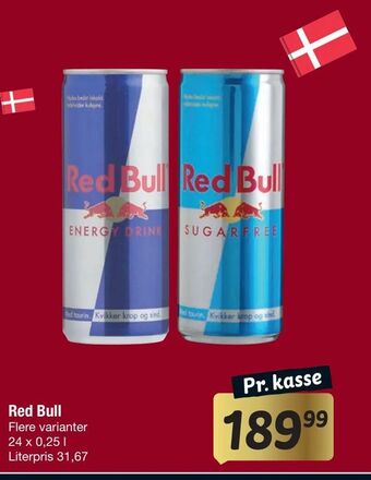 Fakta Tyskland Red Bull tilbud