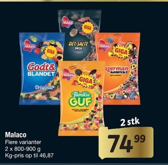 Fakta Tyskland Malaco tilbud
