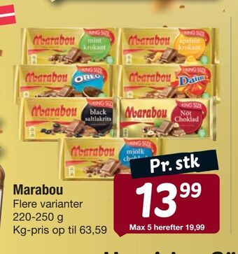 Fakta Tyskland Marabou tilbud
