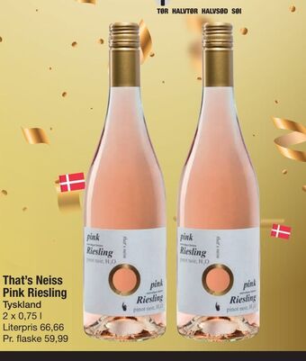 Fakta Tyskland That's Neiss Pink Riesling tilbud