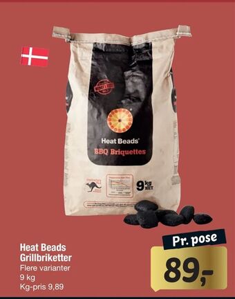 Fakta Tyskland Heat Beads Grillbriketter tilbud