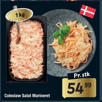 Coleslaw Salat Marineret
