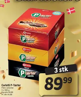 Fakta Tyskland Carletti P-Tærter tilbud