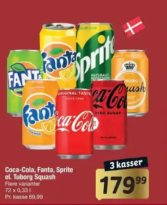 Fakta Tyskland Coca-Cola, Fanta, Sprite el. Tuborg Squash tilbud