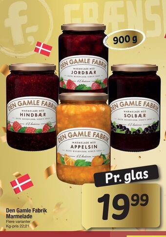 Fakta Tyskland Den Gamle Fabrik Marmelade tilbud