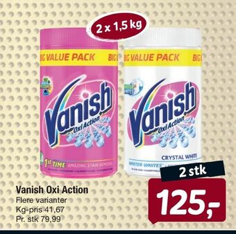 Fakta Tyskland Vanish Oxi Action tilbud