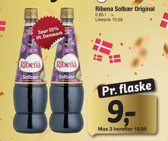 Fakta Tyskland Ribena Solbær Original tilbud