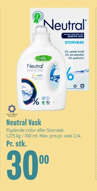Min Købmand Neutral Vask tilbud