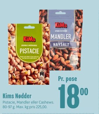 Min Købmand Kims Nødder tilbud
