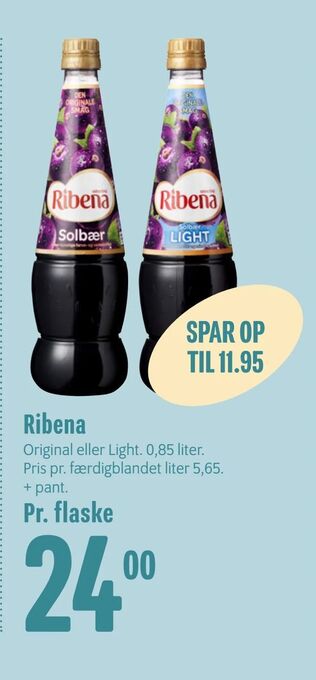 Min Købmand Ribena tilbud