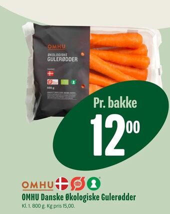 Min Købmand OMHU Danske Økologiske Gulerødder tilbud