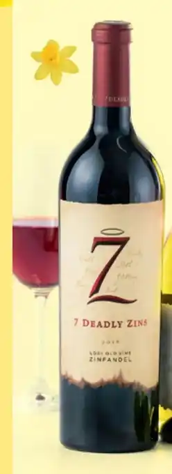 7 Deadly Zins Old Vines Zinfandel Lodi AVA Amerikansk, 75 cl