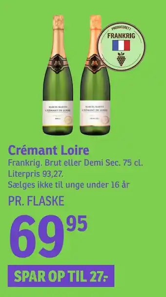 SPAR Crémant Loire tilbud