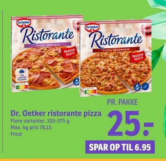 SPAR Dr. Oetker ristorante pizza tilbud