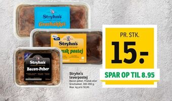 SPAR Stryhn's leverpostej tilbud