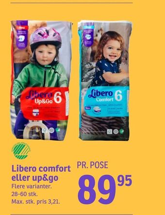 SPAR Libero comfort eller up&go tilbud
