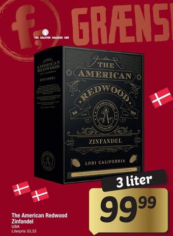 Fakta Tyskland The American Redwood Zinfandel tilbud