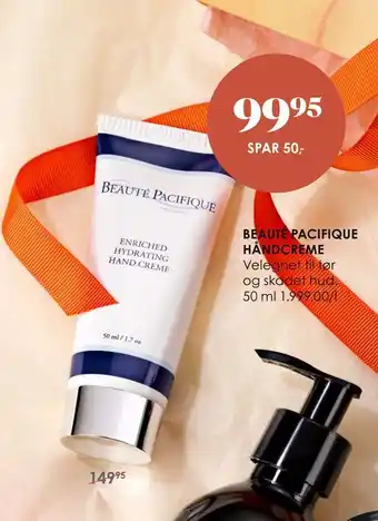 Matas Beauté pacifique håndcreme tilbud