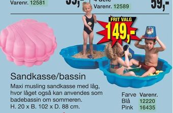 Harald Nyborg Sandkasse/bassin tilbud