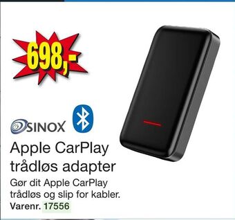 Harald Nyborg Apple CarPlay trådløs adapter tilbud