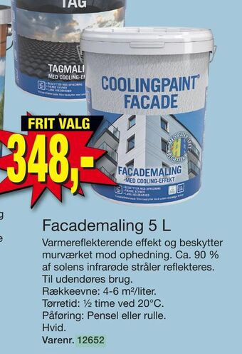 Harald Nyborg Facademaling 5 L tilbud