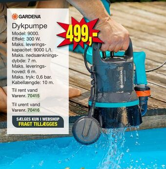 Harald Nyborg Dykpumpe tilbud