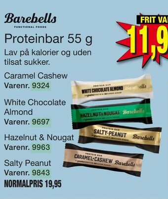 Harald Nyborg Proteinbar 55 g tilbud