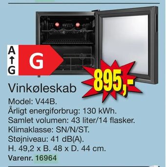 Harald Nyborg Vinkøleskab tilbud