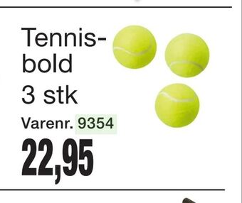 Harald Nyborg Tennisbold 3 stk tilbud